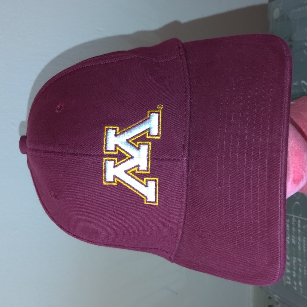 Universty Of Minnesota Golden Gophers Embroidered Logo Strapback Hat